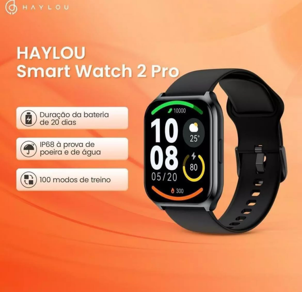 Relógio Xiaomi H.a.y.l.o.u Smartwatch Watch 2 LS02 Conectividade Bluetooth 5.0